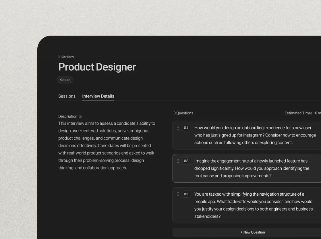 Set up your interview